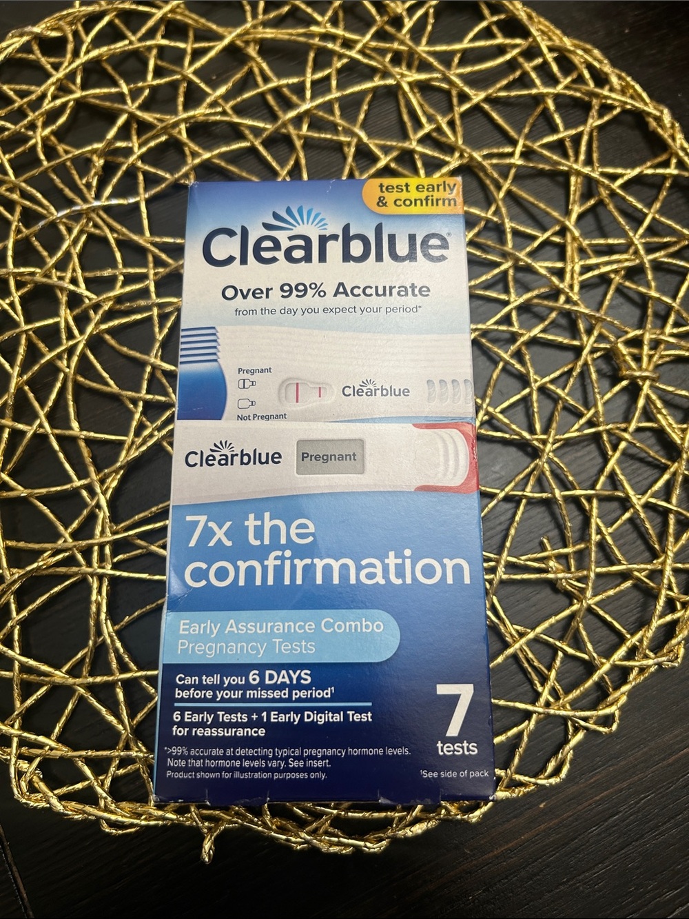 Early Detection & Digital Pregnancy Test Value Pack - White/Blue